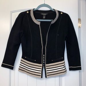 White House Black Market black sweater/jacket